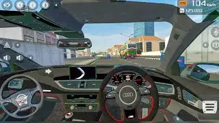 Bus Simulator Indonesia - First Person Driving Audi RS7 - Bussid Car Mod - Android Gameplay