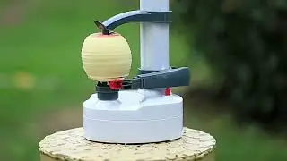 Stainless Steel Automatic Electric Potato & Fruit Peeler | Rotating Kitchen Tool
