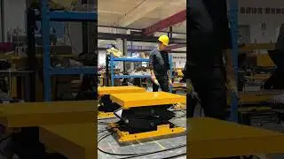 Custom fixed scissor lifts, custom size, height, load capacity #cargolift #scissorlift #logistics