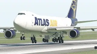 World's Heaviest  B747 Cargo Take Off Attempt in XPlane 11 (HD)