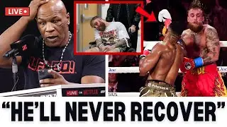 Mike Tyson LOSES IT On Anthony Joshua After Jake Paul's Brain Damage