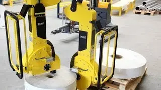 Roll Handling Nonwoven, Nonwoven roll handlers, Rotary action.