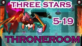 Castle Creeps TD: Chapter 5 - 19 Throneroom [Three Stars Guide Gameplay] No Sentinel