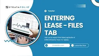 Entering Lease  - Files Tab