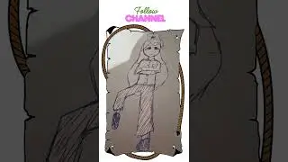 Drawing Magic in 15 Seconds ✨ | Pencil Art #Shorts