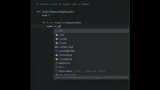 Create number from digits