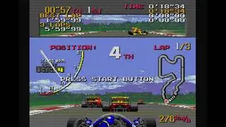 Ayrton Senna's Super Monaco GP II (USA) (En, Ja) - Mega Drive - Live com MiSTer FPGA