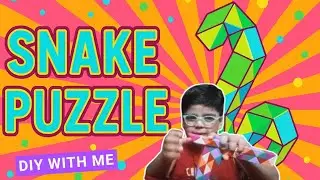 Twist, Turn, Solve! The Snake Puzzle Fun! | Cool puzzle for kids to solve 