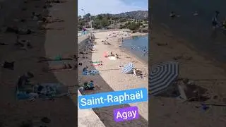 Littoral Varois ; Saint-Rapha&euml;l ; Plage du Pourrousset ; Vacances ; Provence ; C&ocirc;te d'Azur ; France