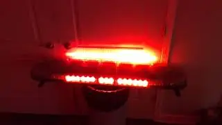 50&rdquo; Red Whelen Justice LED Lightbar