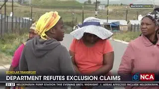 Scholar Transport | Department refutes exclusion claims