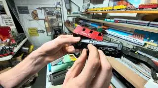 Unboxing Vintage Tyco Crane & Boom Tender HO Scale Model Trains 