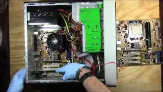 Compaq Pressario SR2034NX Motherboard Removal Replacement And Install Complete