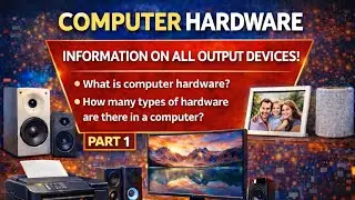 @GISTMANN Computer Hardware MCQs & Important Questions | Output Devices | Part 1 #hssc #cet #mains 