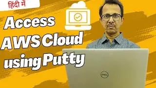 Access AWS EC2 Linux instance using Putty | AWS Tutorial | Cloud Computing in Hindi