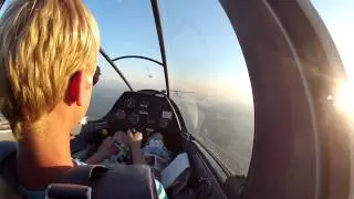 Aerobatic flight! With me flying! - ASK-21 ZcFlevo