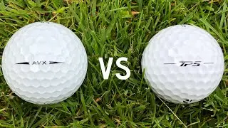 Titleist AVX vs Taylormade TP5  - Low Spin Golf Ball Face-Off !!!