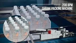 200Bpm High Speed Shrink Wrapping Machine | Mineral Water Plant | Water Bottle Packing Machine