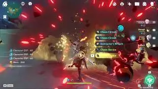 Genshin Impact DPS Kazuha Showcase on Gunyu Ruin Guards