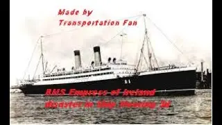 RMS Empress of Ireland disaster-Ship mooring 3D