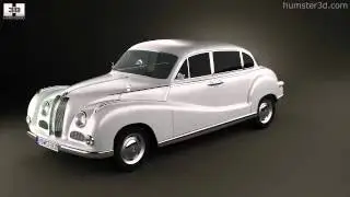 BMW 501 Saloon 1952 3D model by 3DModels.org