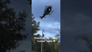 RotorScale UH-1 Huey Dusk Flight