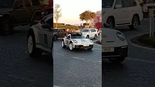 Porsche 911 Dakar in Qatar! #Shorts