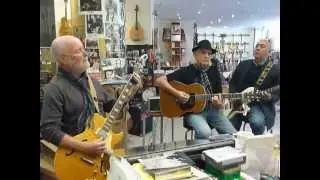 Jeremy Spencer, Ron Evans, Rodney Harley & R&uuml;diger Helbig - Blues Jam  at the Folkladen Munich.