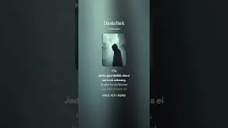 Dunkelheit#music #deepsound #song 