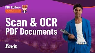 How to scan to PDF and OCR documents | Create editable and searchable PDFs from paper docs