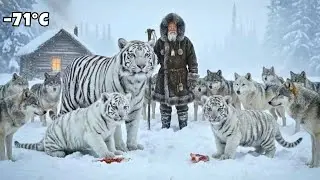 I Found a Siberian Tiger and Her Cubs Trapped by Wolves at &minus;71&deg;C | Yakutian Survival | EP 11