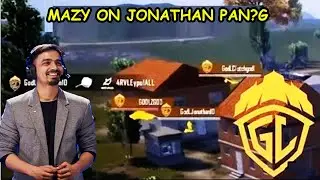 Mazy On Jonathan Pan?  | Jonathan Pan In PMGC