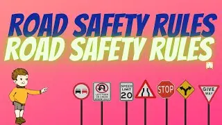 Road Safety Rules with// All About Kindergarten//in English and Hindi 🙂