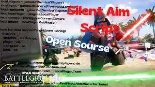 Roblox Script | [VADER] Star Wars: Battleground | Silent Aim | Open Source  | WORKING