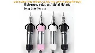 Slide 35000RPM Professional Nail Drill Machine Set Milling Cutters Nail Polish Remover DM206 Nail M