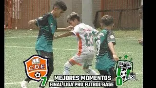 Mejores Momentos  CD Estudiantil VS CD + Sport - Final Liga Pro Futbol Base