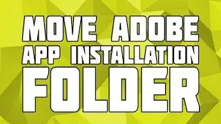 Как изменить место установки приложений Adobe! Перемещайте приложения Adobe CC!