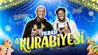 Yılbaşı Kurabiyesi Yapıyoruz | Fred & Talisca ile Yılbaşı Kurabiyesi 🎄