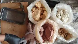 Упаковка заказов на глину в режиме реального времени! Южноафриканская глина #глина #необычноудовл...