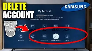 How To Delete Samsung Account From TV (Quick Guide)