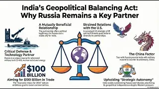 India's Geopolitical Balancing Act with Russia and the West | 📰 Daily English Editorial |Unlock UPSC