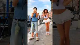 Dancing Tourists? 💃 Venetian Edition 🇮🇹🎶#dance #shorts