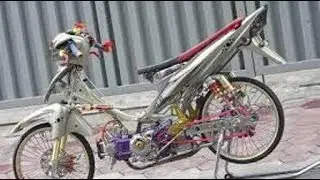 Tm2 | Video Modifikasi Motor Yamaha Jupiter Z Airbrush Drag Style Paling Keren Terbaru