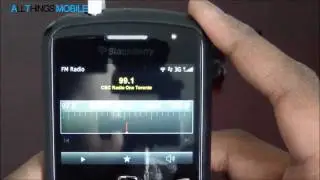 Функция FM-радио BlackBerry 7.1