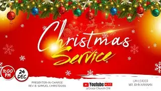 CHRISTMAS SERVICE 24 DEC  2025 | GRACE CHURCH ( CNI )