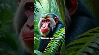 Mandrill vs. Drill: Primate Showdown Unleashed
