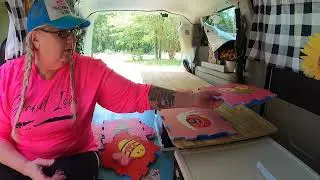 Camper Mini Van Bed Makeover And Other Camper Van Things