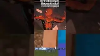 Melhor M&uacute;sica Geek do Homem Aranha #minecraft