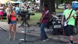 Rock and Roll after School   Collegeville Car Show 2014 MVI 6990