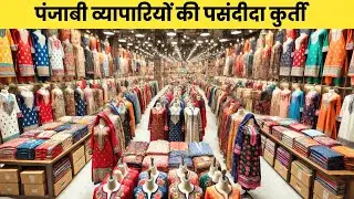 पंजाबी व्यापारियों की पसंदीदा कुर्ती | Trending Kurti | Kurti Wholesale #kurti #fashion